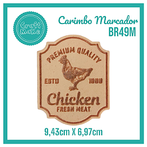 Carimbo Marcador BR49M - Chicken