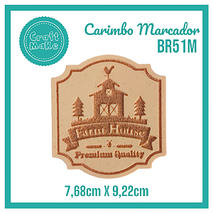 Carimbo Marcador BR51M - Farm House