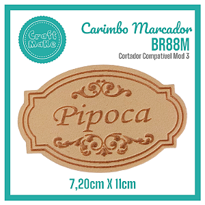 Carimbo Marcador BR88M - Pipoca
