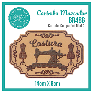 Carimbo Marcador BR48G - Costura