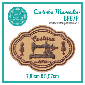 Carimbo Marcador BR87P - Costura