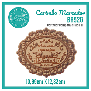 Carimbo Marcador BR52G - Ame Mais