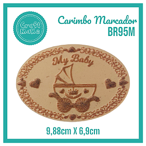 Carimbo Marcador BR95M - Carrinho de Bebê