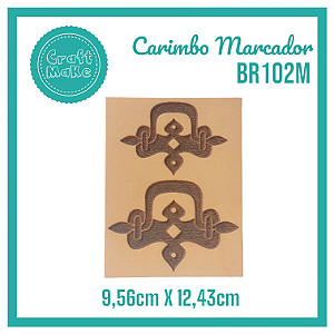 Carimbo Marcador BR102M - Fecho Oriental