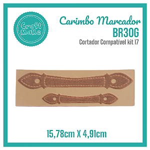 Carimbo Marcador BR30G - Alça Oriental