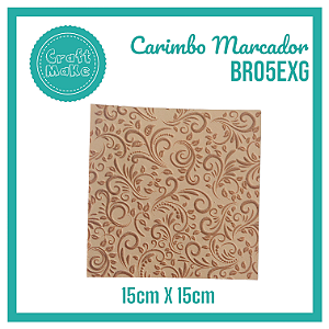 Carimbo Marcador BR05EXG - Textura Arabescos