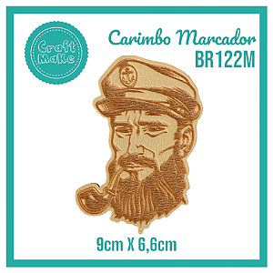 Carimbo Marcador BR122M - Marujo