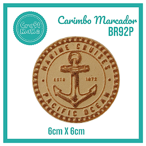 Carimbo Marcador BR92P - Pacific Ocean Redondo