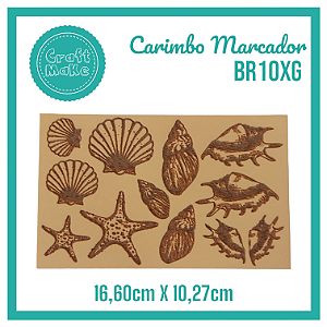Carimbo Marcador BR10XG - Conchinhas