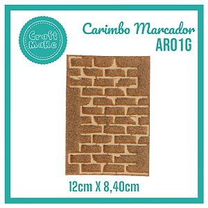 Carimbo Marcador AR01G - Tijolinho