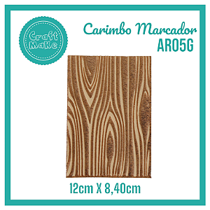 Carimbo Marcador AR05G - Nó de Madeira