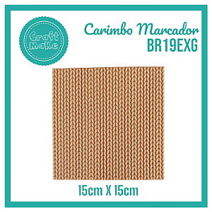 Carimbo Marcador BR19EXG - Tricô P