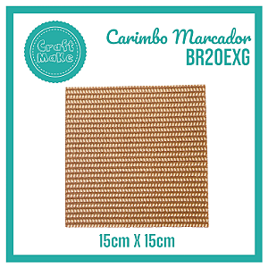 Carimbo Marcador BR20EXG - Mini Tricô