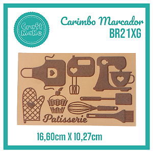 Carimbo Marcador BR21XG - Patisserie