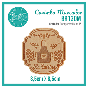 Carimbo Marcador BR130M - La Cuisine