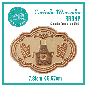 Carimbo Marcador BR94P - Avental