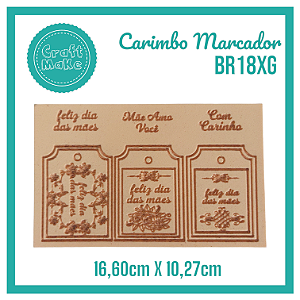 Carimbo Marcador BR18XG - Tag Mães
