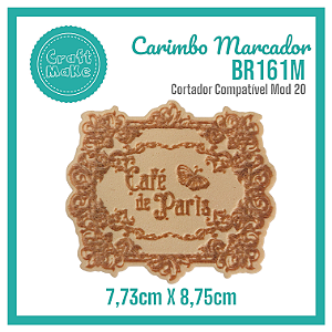 Carimbo Marcador BR161M - Café de Paris