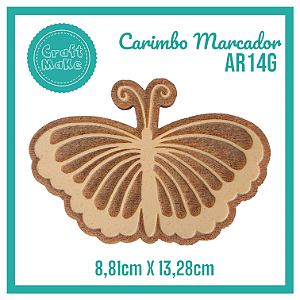 Carimbo Marcador AR14G - Borboleta Provençal