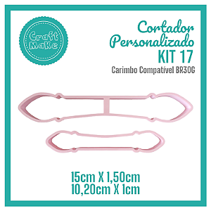 Cortador Personalizado Kit 17 - Alça Oriental