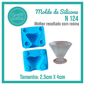 Molde de Silicone 124 - Puxador Rubi