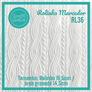 RL36 Rolinho Marcador Trama Sueter