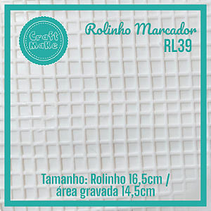 RL39 Rolinho Marcador Whafle G