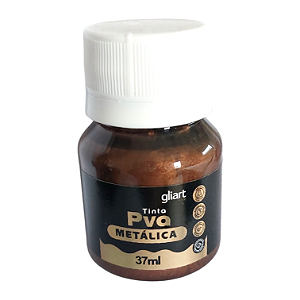 Tinta PVA Metálica 37ml - Tabaco