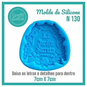 Molde de Silicone 130 - Le Jardin Secreto