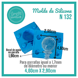 Molde de Silicone 132 - Rolha Jade