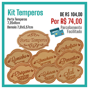 Kit Temperos