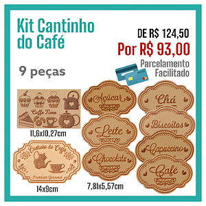 Kit Cantinho do Café
