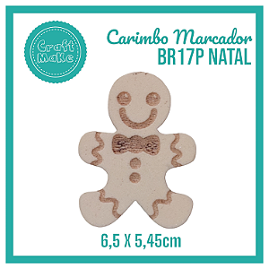 Carimbo Marcador BR17P Natal - Ginger