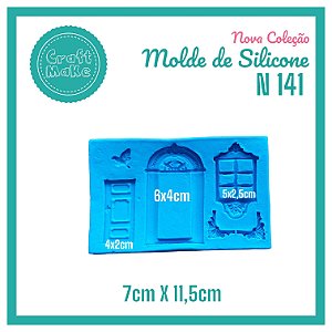 Molde de Silicone 141 - Portinha Colonial
