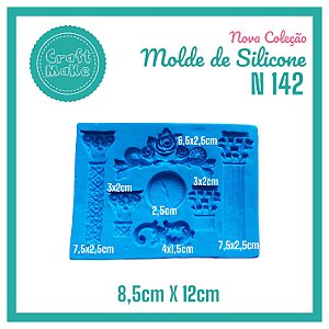 Molde de Silicone 142 - Colunas