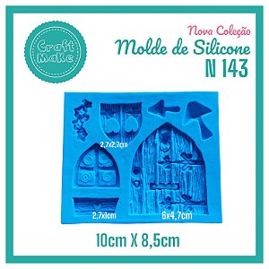 Molde de Silicone 143 - Portinha Rústica