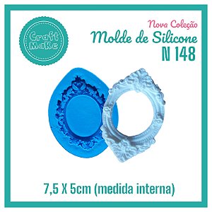 Molde de Silicone 148 - Moldura Redonda P