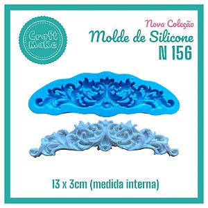 Molde de Silicone 156 - Arabesco Victoriano