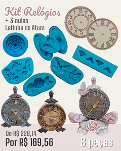 Kit Relógio (Latinha da Atum)