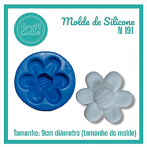 Molde de Silicone 191 - Flor Inteira
