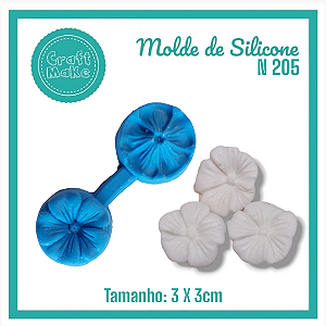 Molde de Silicone 205 - Violeta Articulada