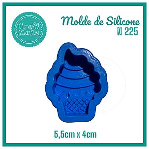 Molde de Silicone N 225 - Cup Cake - Natal 2024