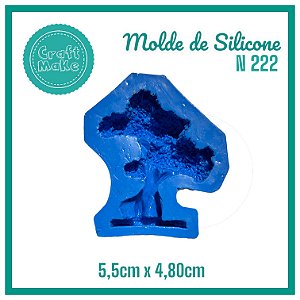 Molde de Silicone N 222 - Árvore - Natal 2024