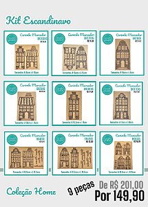 Kit Escandinavo - Casinhas Home