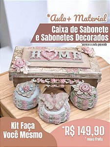Kit Caixa e Sabonete