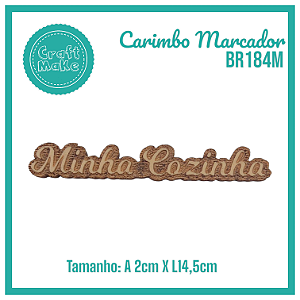 BR184M Frase Minha Cozinha