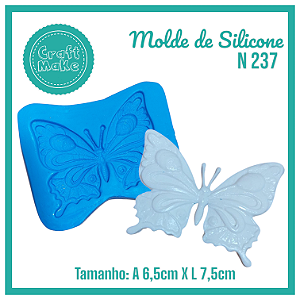 Molde de Silicone 237 - Borboleta Pavão
