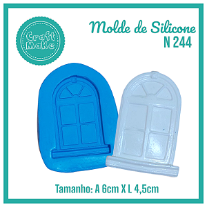 Molde de Silicone 244 - Janela Tradicional 2025