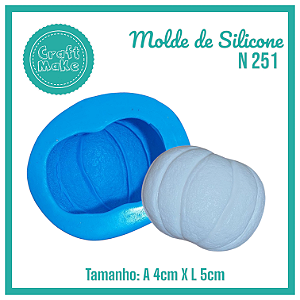 Molde de Silicone 251 -  Abóbora