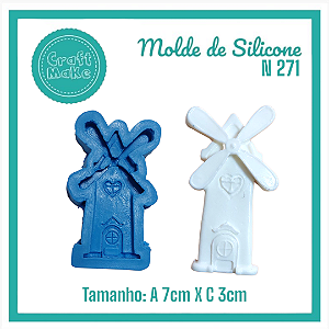 Molde de Silicone 271 - Moinho Farm